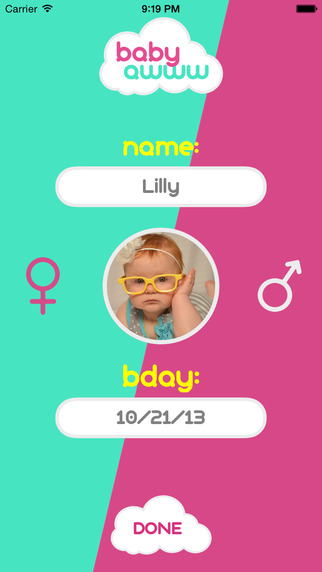 Baby awww - Record your Baby 's first words