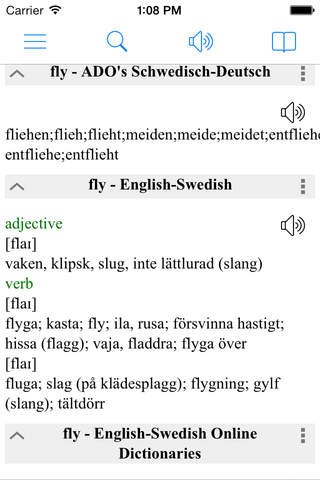 Swedish Dictionary - English Swedish Translator! screenshot 3