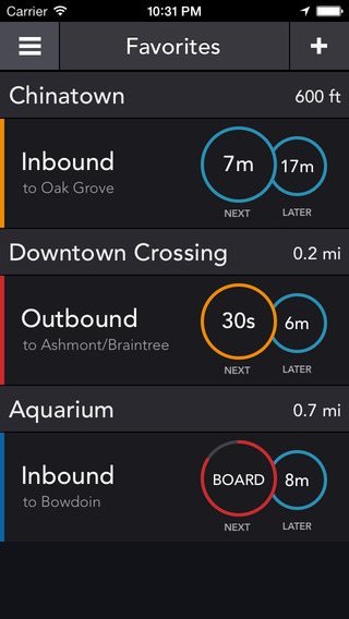 ProximiT - Boston MBTA Tracker Schedule Assistant and Proximity Alerts for the T