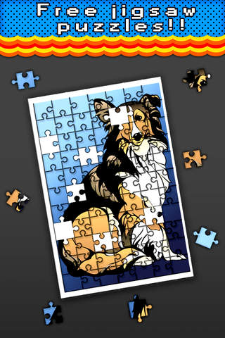 Free jigsaw puzzles - cute dog cat puzzle piece for kids screenshot 3
