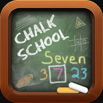 Chalk School: Words as Numbers LOGO-APP點子