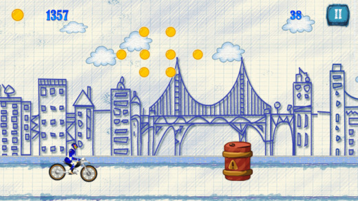 【免費遊戲App】Doodle Stickman Dirt Biker : Crazy Freestyle Motobike Stuntman PRO-APP點子