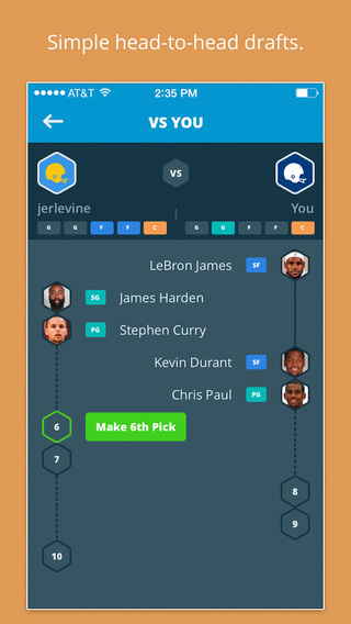 【免費運動App】Draft - One Day Fantasy Sports Drafts: Basketball, Baseball, Football, Hockey, and More-APP點子