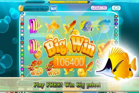 `` AAA Amazing Fish Slots PRO - Fishing in Las Vegas casino to catch big bonus! screenshot 2