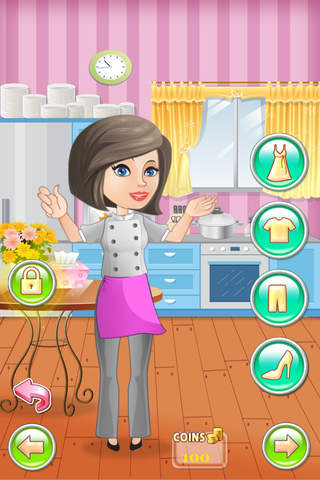 #1 Mama Diner Chef Dress-Up : Happy Dinner Baking Time FREE screenshot 2