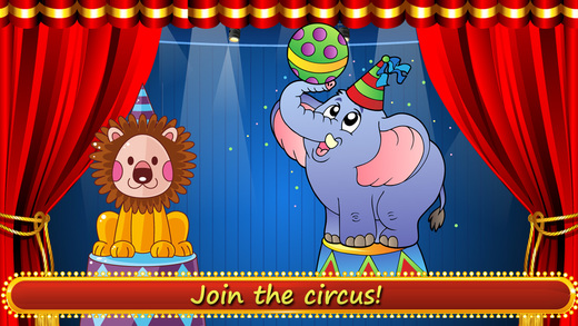 All Clowns in the toca circus - A puzzle adventure game for toddlers preschoolers parents App for ch