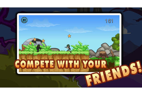 Action Jungle Soldier Battle Free - Best Multiplayer Running Game for Teens Kids and Adults screenshot 4