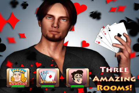 Aces Spades Heart Diamond Play Slots Machines - Deluxe Riches of Las Vegas Casino screenshot 2