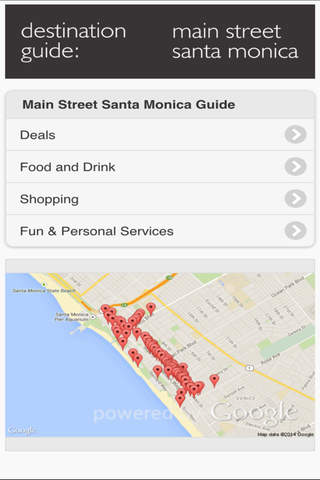Main Street Santa Monica - Los Angeles California Beach Travel Guide App by Wonderiffic® screenshot 2