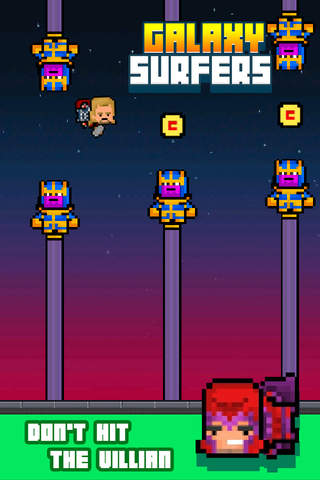 Galaxy Surfers - Mighlty Heroes Fight For Furture screenshot 2