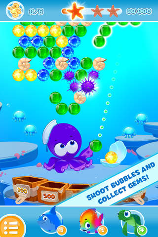 Bubble Sea Mystery screenshot 2