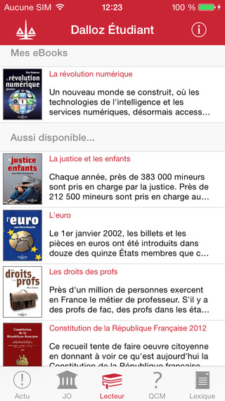 【免費新聞App】Dalloz Étudiant-APP點子