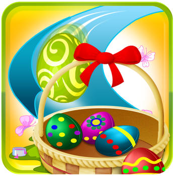 Don't Drop & Break the Easter Eggs Catching Basket Test PRO LOGO-APP點子