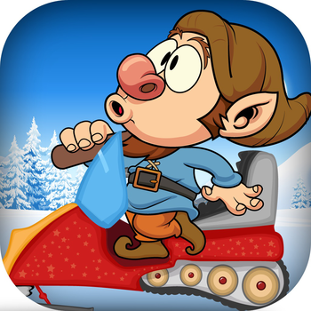 Seven Dwarfs Snowmobile Racing: Winter Mayhem Outside the Mine FREE! LOGO-APP點子