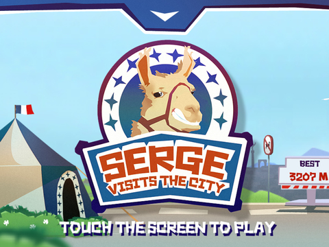 【免費遊戲App】Serge visits the city-APP點子