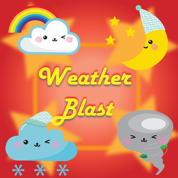 An After light of  Weather Blaze Blast - Swipe and match emotion of clouds to win the puzzle games free LOGO-APP點子