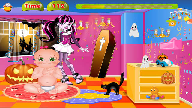 【免費遊戲App】Baby Rosy Halloween Day-APP點子