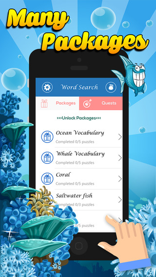 免費下載遊戲APP|Word Search Ocean “ Under Water World and The Sea  ” app開箱文|APP開箱王
