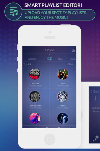 SpotyEQ - stream music player with EQ and lyric search for Spotify premium screenshot 4