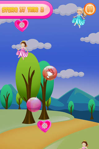 A Princess Bloons Party - A Color Bubbles Pop Shooter Pro screenshot 4