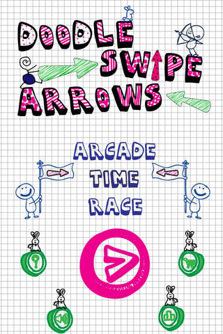 Doodle Swipe Arrows screenshot 2
