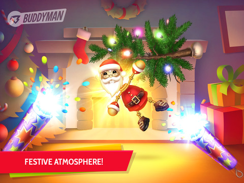 Buddyman: Christmas Kick 2 HD screenshot 2