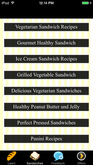 Tasty Sandwich Recipes - Superbowl Recipes