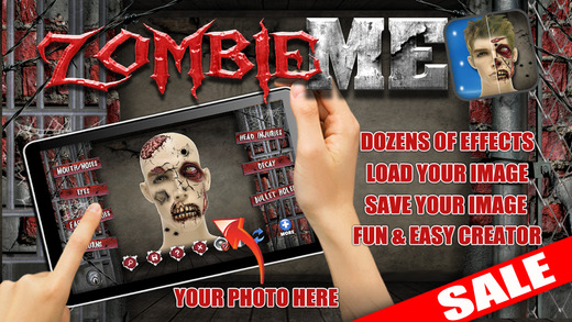 Zombie Me Creepy Photo Effects Editor