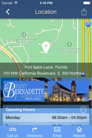 St. Bernadette Catholic Church screenshot 3