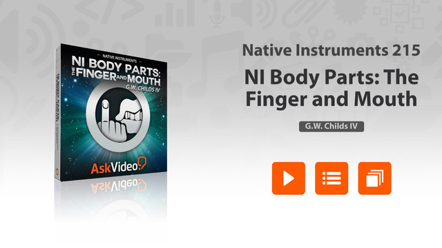 AV for NI Body Parts - The Finger and Mouth