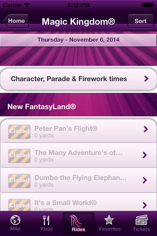 Wait Time For Disney Orlando by apptasmic.com screenshot 4