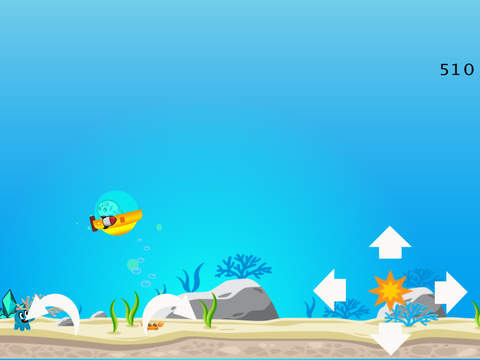 【免費遊戲App】Curie Cat Underwater Journey-APP點子