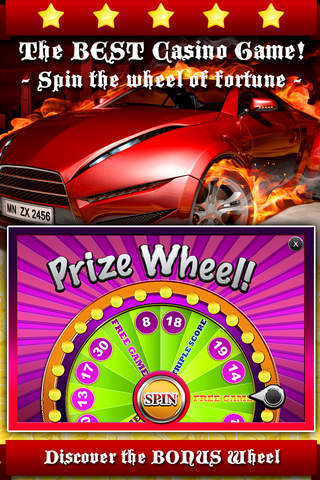 Aaatomic Overdrive Slots PRO - Spin the nitro wheel to earn the airborne price before die screenshot 3