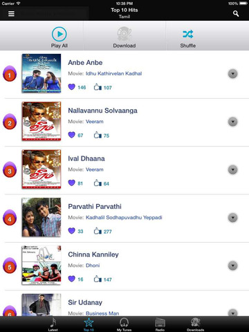 【免費音樂App】Raaga Tamil Songs Radios Top 10 Hits Videos Devotional Music-APP點子