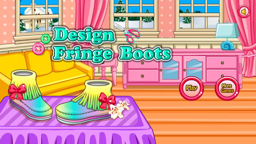 Design Fringe Boots