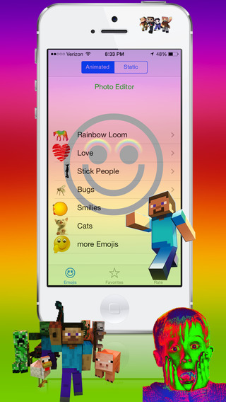 Rainbow Loom Plus other Cool Emojis and Photo Editor