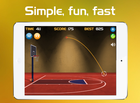 【免費遊戲App】Power Basket - The original basketball sports and ball game-APP點子