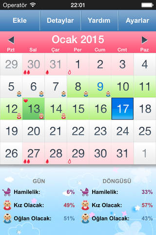 Menstrual Calendar for Women - Ovulation Calculator, Fertility & Period Tracker to Get Pregnant screenshot 2