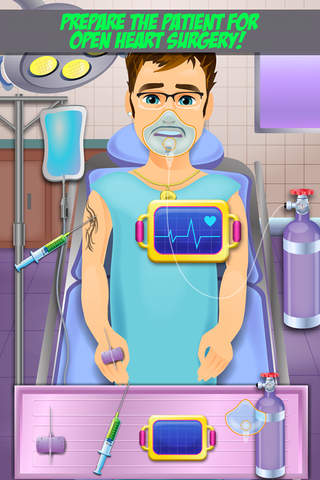 Heart Surgery Simulator - Virtual Kids Surgeon Games FREE screenshot 4