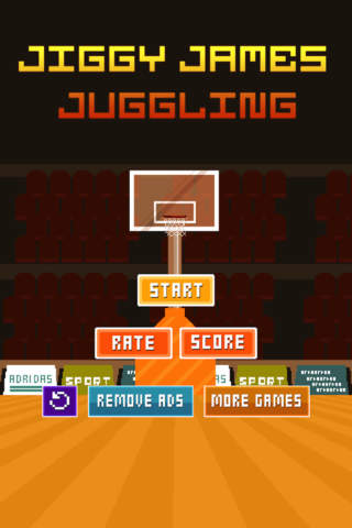 Jiggy King James Juggling Amazing Game: Dunk and Dash on the stickman screenshot 2