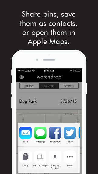 免費下載生產應用APP|Watchdrop - drop pins from Apple Watch app開箱文|APP開箱王