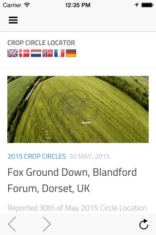 Crop Circle Locator 2015 screenshot 2