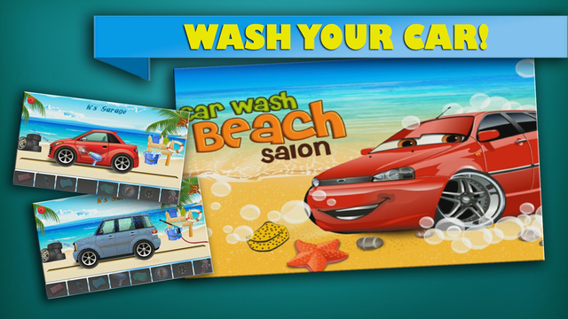 【免費遊戲App】Beach Buggy Car Wash Salon-APP點子