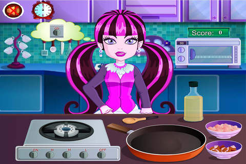 Monster Chef Make Pizza screenshot 3