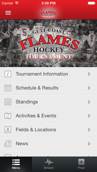 【免費運動App】Gulf Coast Flames Tournament-APP點子