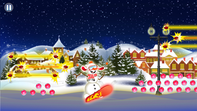 【免費遊戲App】Snowman's Funny Adventure in Christmas Night-APP點子