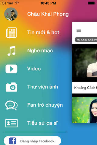 Ca sĩ Châu Khải Phong screenshot 4