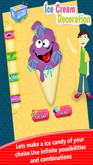 【免費遊戲App】Ice Cream Decoration-Kids-APP點子