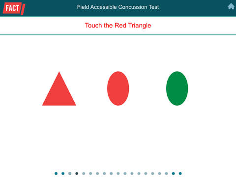 FACT - Field Accessible Concussion Test 2014 screenshot 3