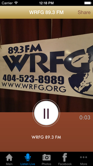 【免費音樂App】WRFG 89.3 FM-APP點子